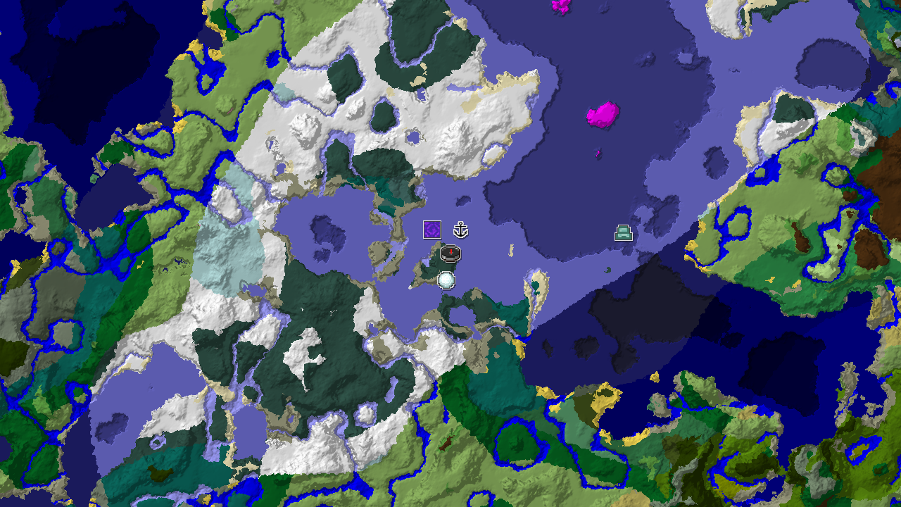 Spawn Near Shipwreck, Portal, and Igloo in Snowy Taiga