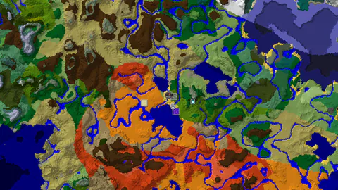 Jungle Temple and Ancient City Near Spawn