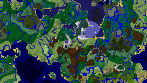 Ancient City and Snowy Slopes Beyond a Plains Start
