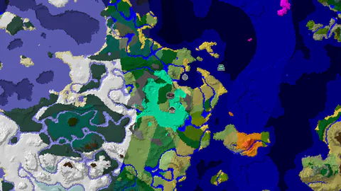 Ocean Monument Across a Lukewarm Ocean Coast, Plains Start