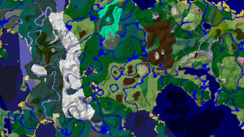 Ancient City East of a Plains and Forest Start