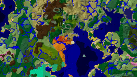 Badlands Start with Desert Pyramid and Warm Ocean Shipwreck