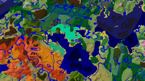 Ocean Monument South, Witch Hut Near Spawn