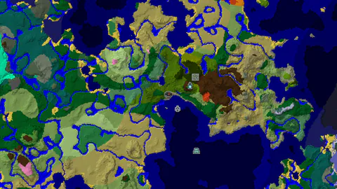 Ancient City and Jungle Temple Within Reach of a Jungle Spawn